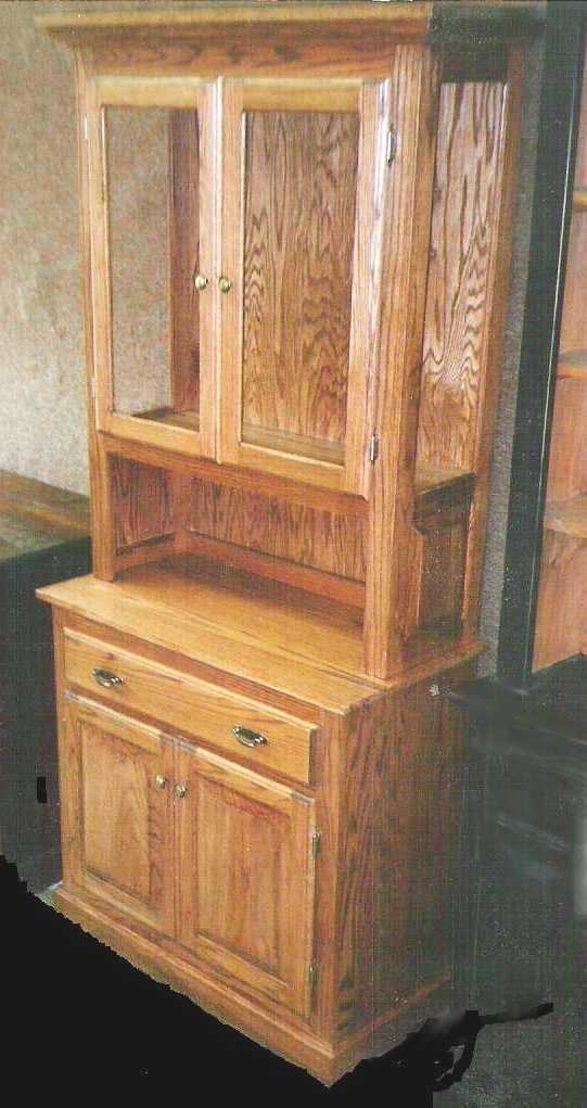 Oak Hutch